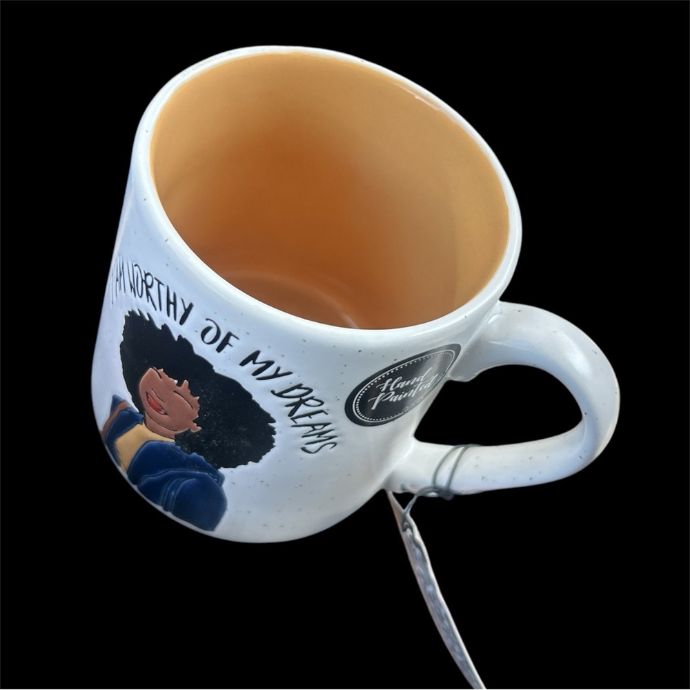 I Am Worthy of My Dreams Forward Together Coffee Mug Sheffield Black Girl Magic - Picture 4 of 5